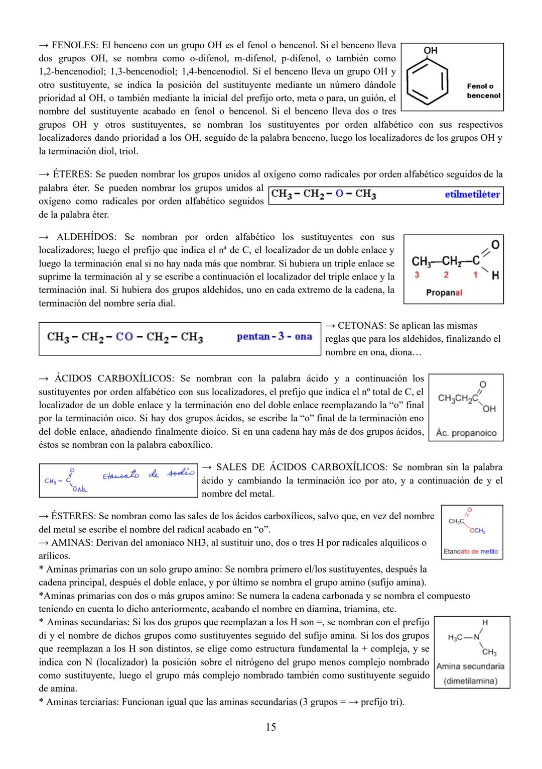 * FORMULACIÓN ORGÁNICA *
Tablas útiles:

| Nº ATOMOS DE C | PREFIJO |
|---|---|
| 1 | MET |
| 2 | ET |
| 3 | PROP |
| 4 | BUT |
| 5 | PENT |