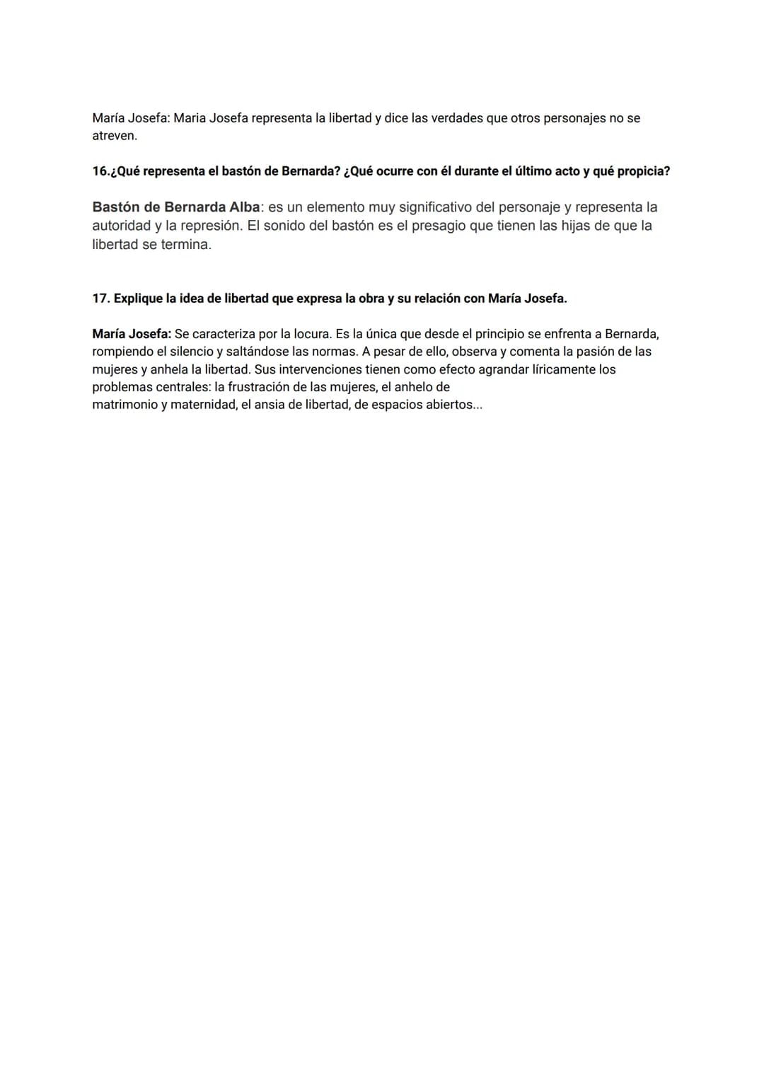 EXAMEN LENGUA
1- Definición del texto /Casa Bernarda Alba / →
(Las propiedades del texto, tipología textual, organización de las ideas)
Come