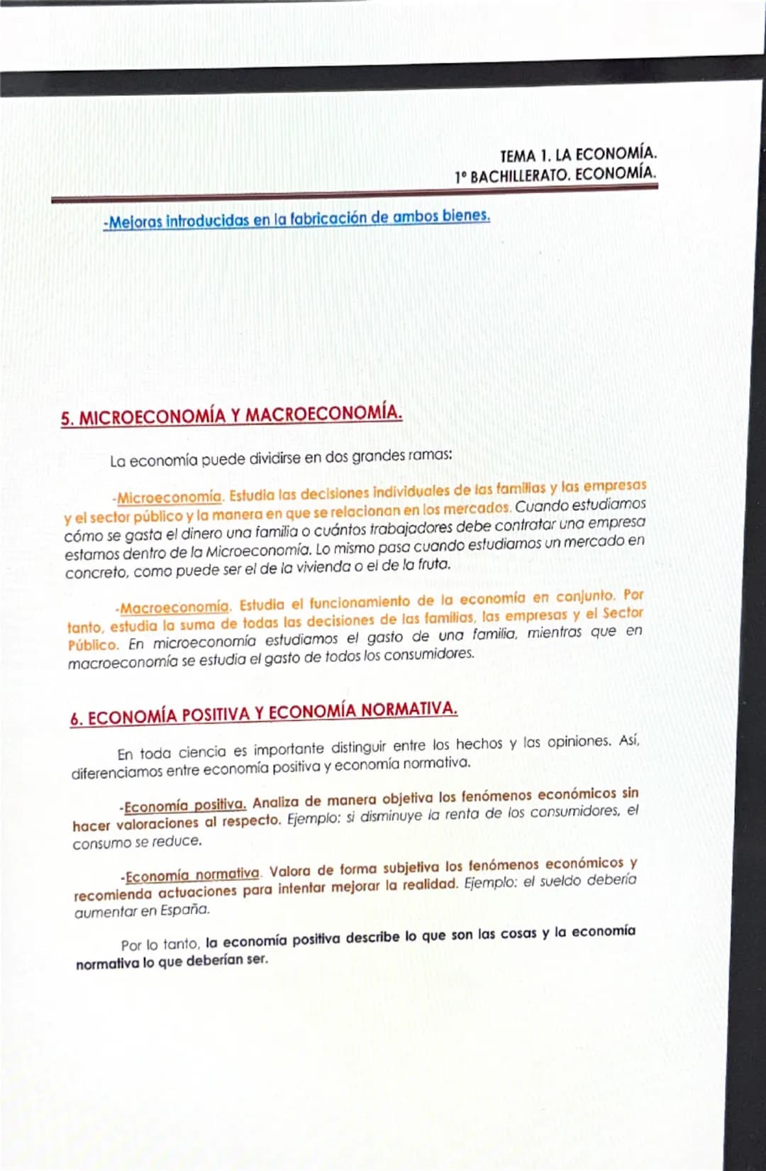 # ¿QUÉ ES LA
ECONOMÍA?

1. ¿QUÉ ES LA ECONOMÍA?

2. LAS NECESIDADES HUMANAS.

2.1.- Concepto.
2.2.- Características.
2.3.- Clasificación.

3