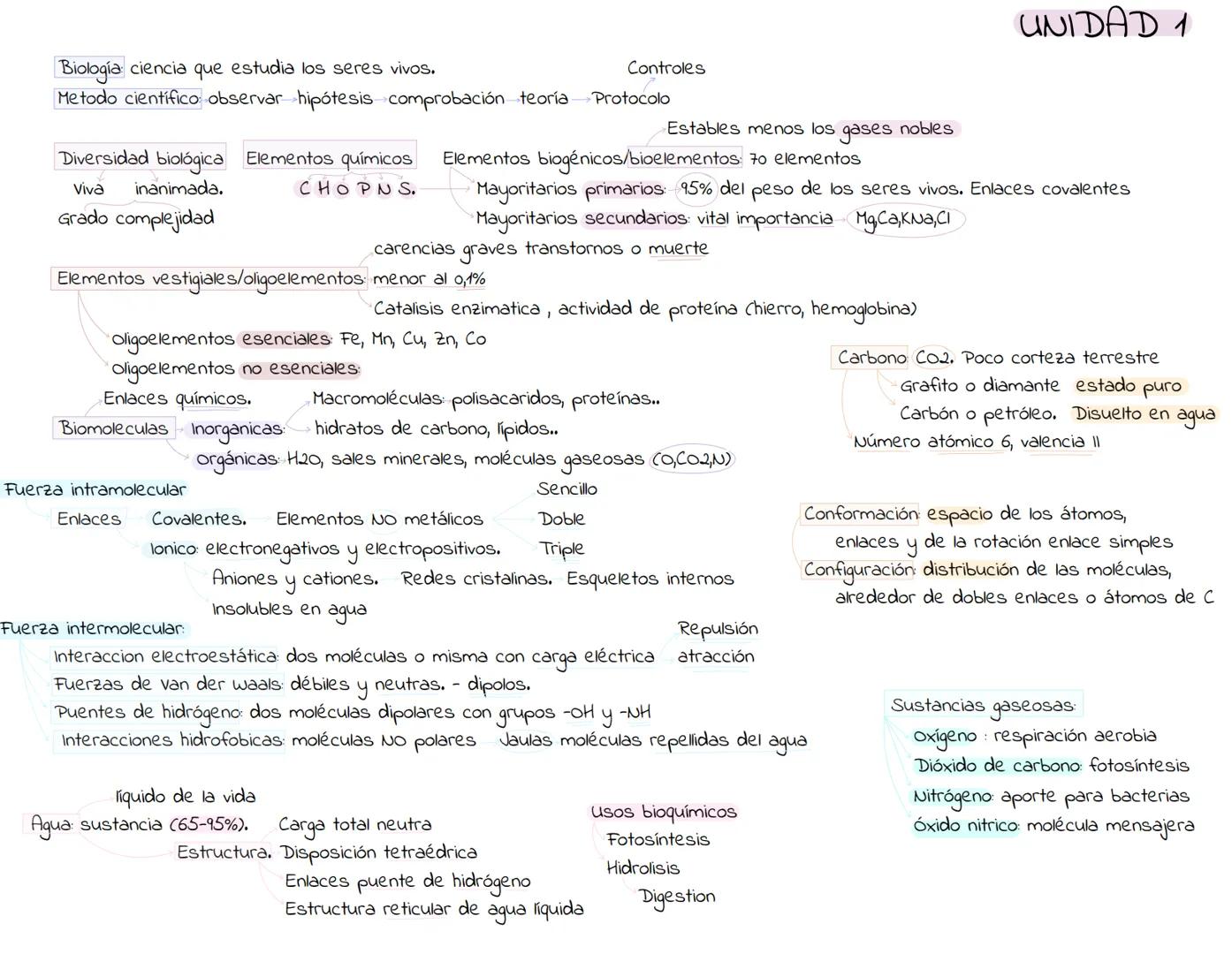 Biología ciencia que estudia los seres vivos.
Metodo científico observar hipótesis comprobación teoría Protocolo
Diversidad biológica Elemen
