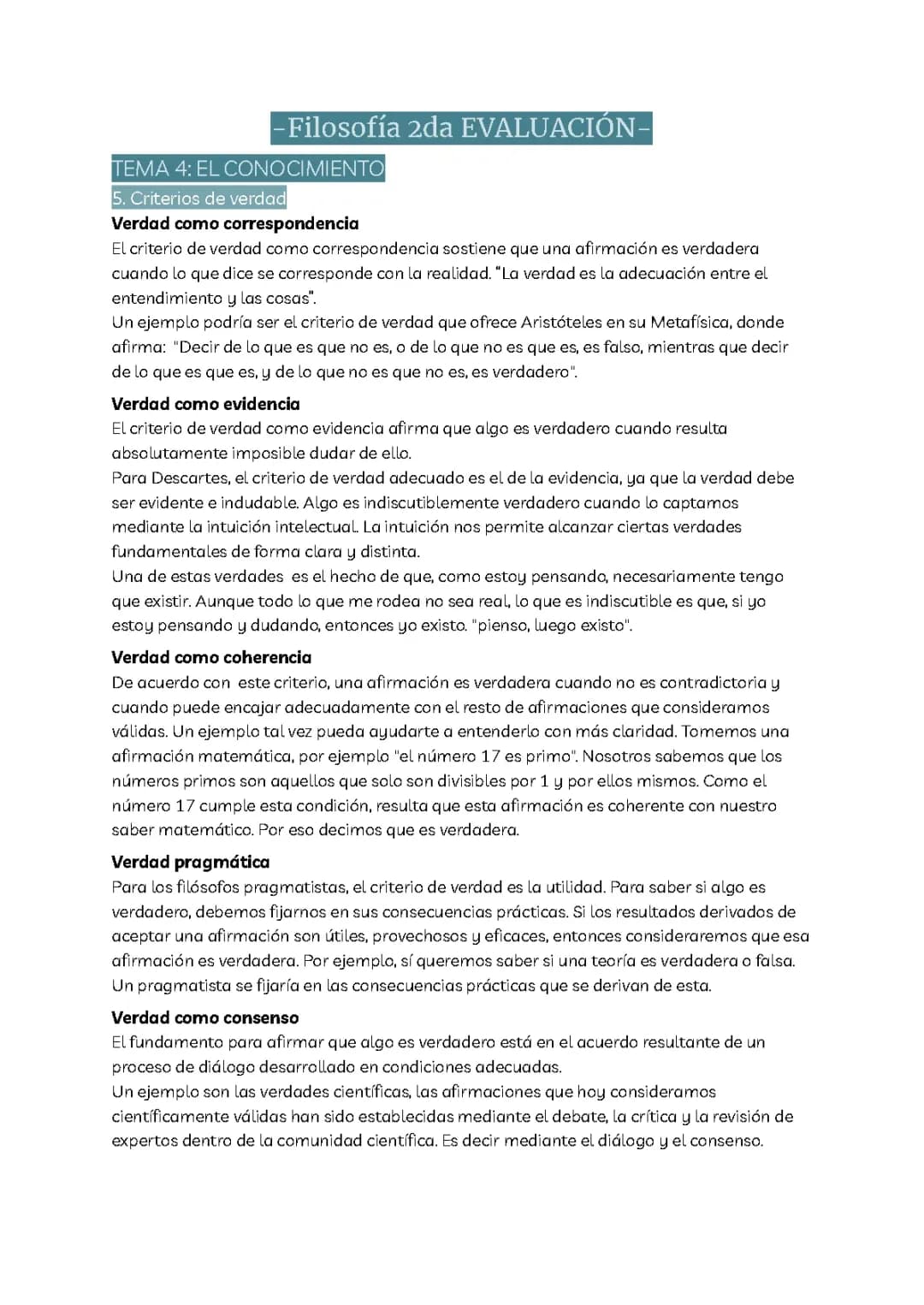 2 evaluación filosofía 
