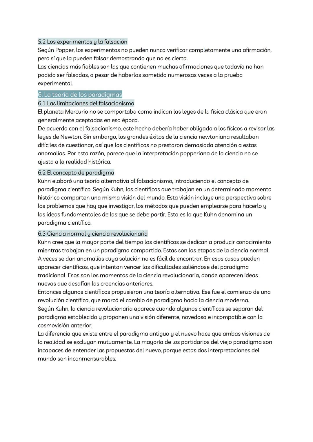 -Filosofía 2da EVALUACIÓN-
TEMA 4: EL CONOCIMIENTO
5. Criterios de verdad
Verdad como correspondencia
El criterio de verdad como corresponde