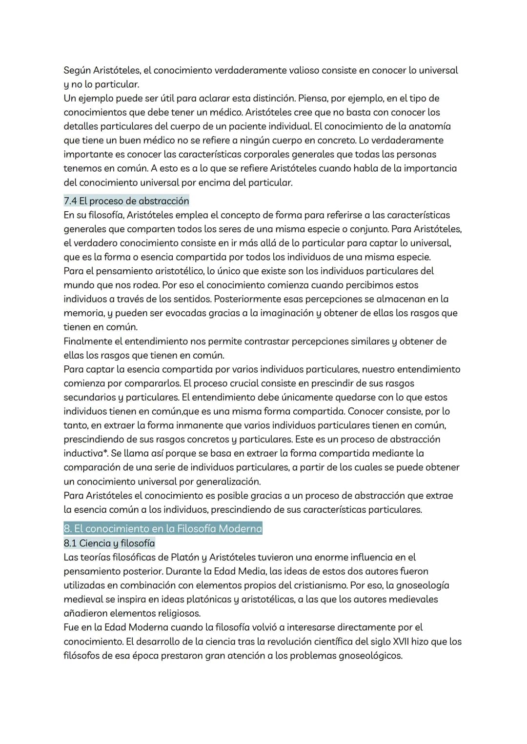 -Filosofía 2da EVALUACIÓN-
TEMA 4: EL CONOCIMIENTO
5. Criterios de verdad
Verdad como correspondencia
El criterio de verdad como corresponde