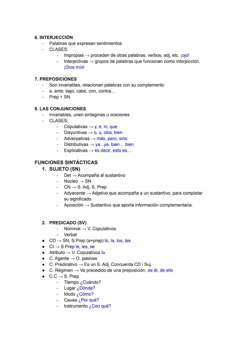 CATEGORÍAS GRAMATICALES
1. DETERMINANTES (acompañan al nombre y lo delimitan)
O Artículos: el, la, los, los, la
O
Demostrativos: este, esta,
