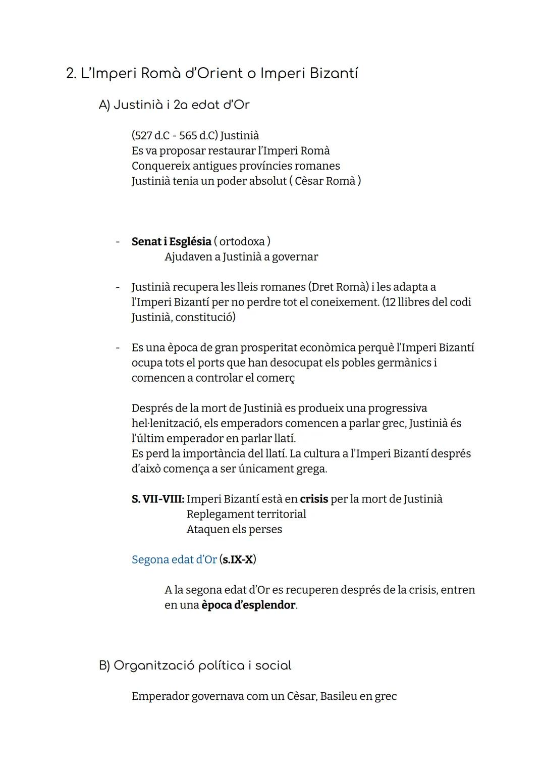 L'alta

edat


mitjana Segle V:

476 d.C:

- Caiguda de l'Imperi Romà d'Occident

Segle XV:

1453 d.C:

- Caiguda Imperi Romà d'Orient
- Inv