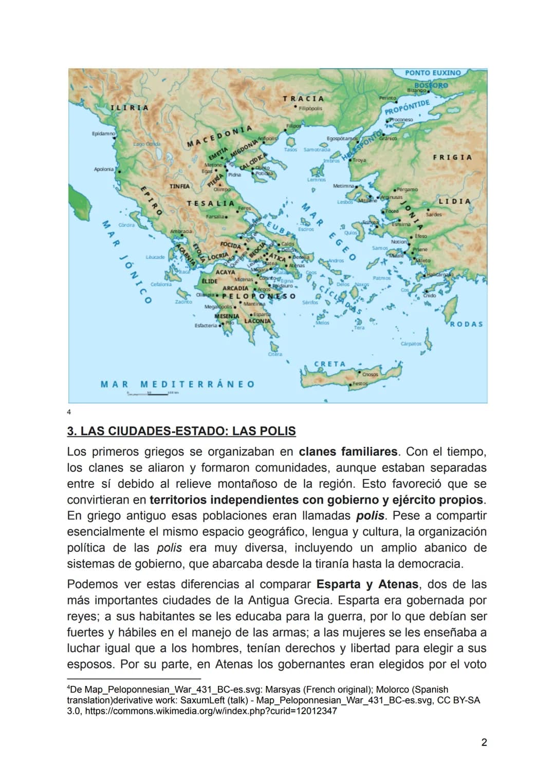 UNIDAD 5: GRECIA, CUNA DE OCCIDENTE
0. INTRODUCCIÓN
Los términos Antigua Grecia o Grecia Antigua se refieren al período de la
historia grieg