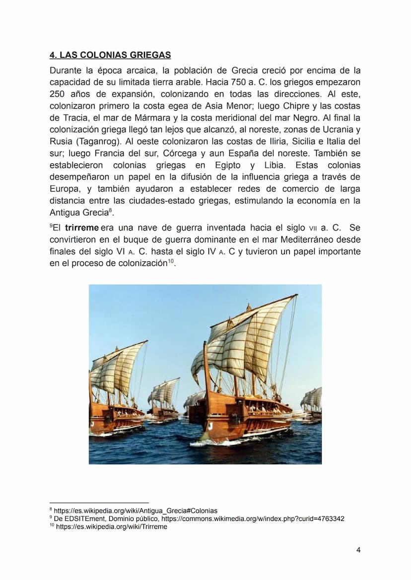 UNIDAD 5: GRECIA, CUNA DE OCCIDENTE
0. INTRODUCCIÓN
Los términos Antigua Grecia o Grecia Antigua se refieren al período de la
historia grieg
