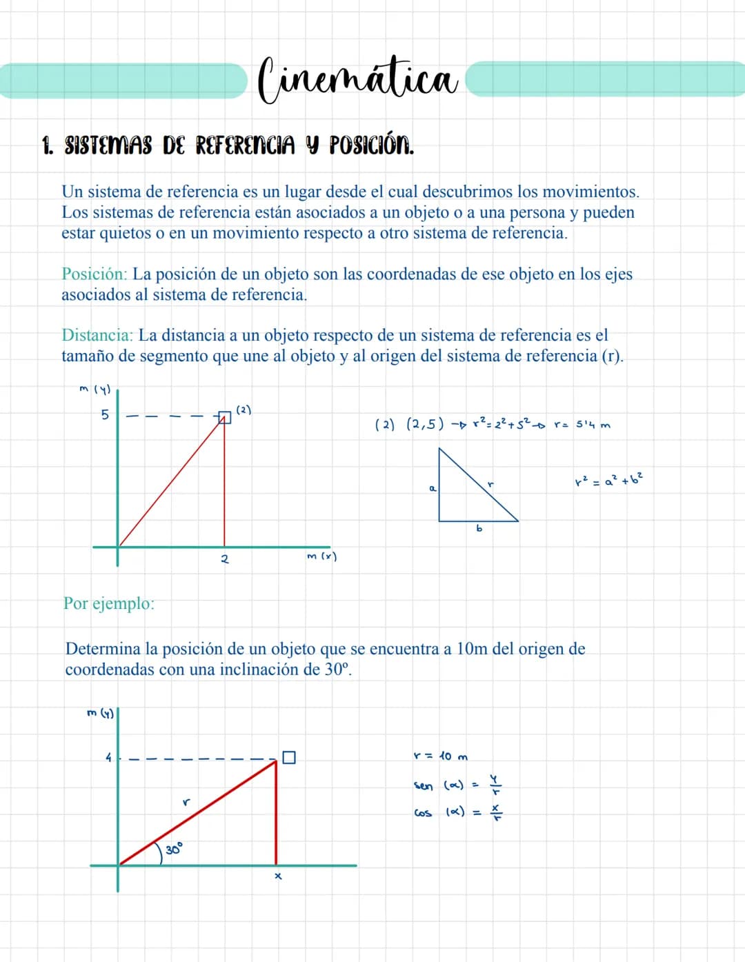 <h2 id="sistemasdereferenciayposicin">SISTEMAS DE REFERENCIA Y POSICIÓN</h2>
<p>A reference system is a point from which motion is measured.