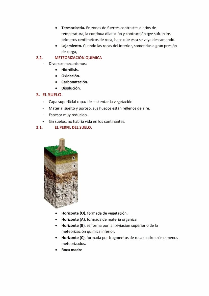 TEMA 3: procesos geológicos externos
1.
1.1.
LAS CAPAS FLUIDAS DE LA TIERRA.
Procesos geológicos externos: meteorización, erosión, transport