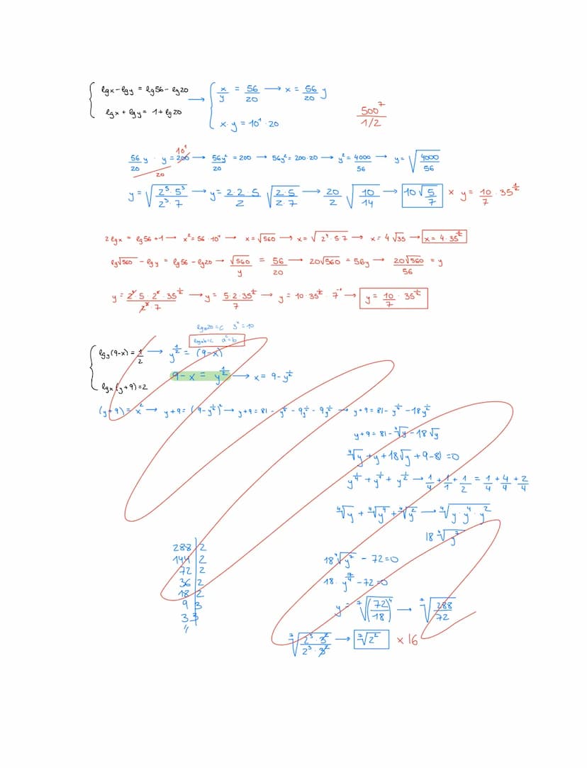 1.- Resuelve en las ecuaciones exponenciales y comprueba los resultados:
1) 5²x-1=25*²-
7) 2x-1+2x2+2x-³ +2×4 =960
2) 4x+¹+2x+3-320=0
8) 3* 