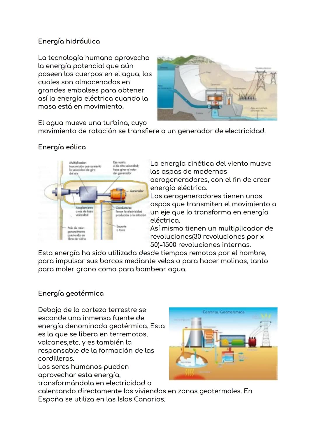 Concepto de la energía
La energía es una magnitud con la capacidad de realizar cambios en los
cuerpos y/o para producir un trabajo.
Es una p