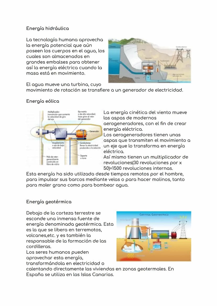 Concepto de la energía
La energía es una magnitud con la capacidad de realizar cambios en los
cuerpos y/o para producir un trabajo.
Es una p