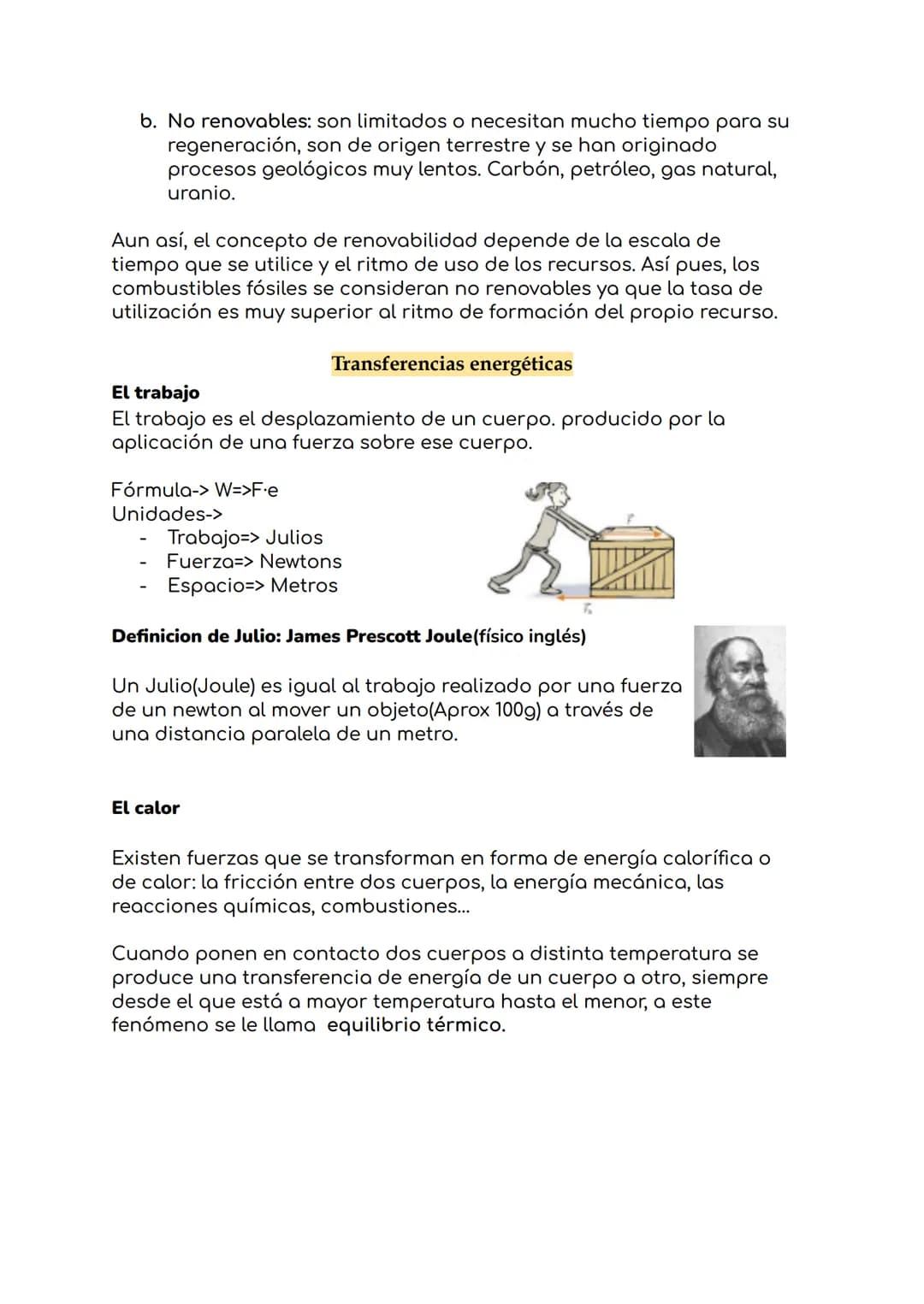Concepto de la energía
La energía es una magnitud con la capacidad de realizar cambios en los
cuerpos y/o para producir un trabajo.
Es una p