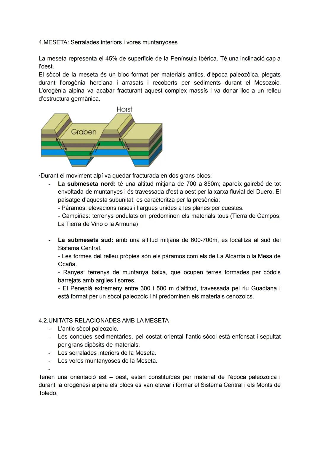 2. LA FORMACIÓ GEOLOGICA DEL RELLEU PENINSULAR

FORMACIÓ GEOLÒGICA
Era paleozòica

Orogenèsi herciniana

Massís hespèric

Erosió
|
Sòcol
|
R