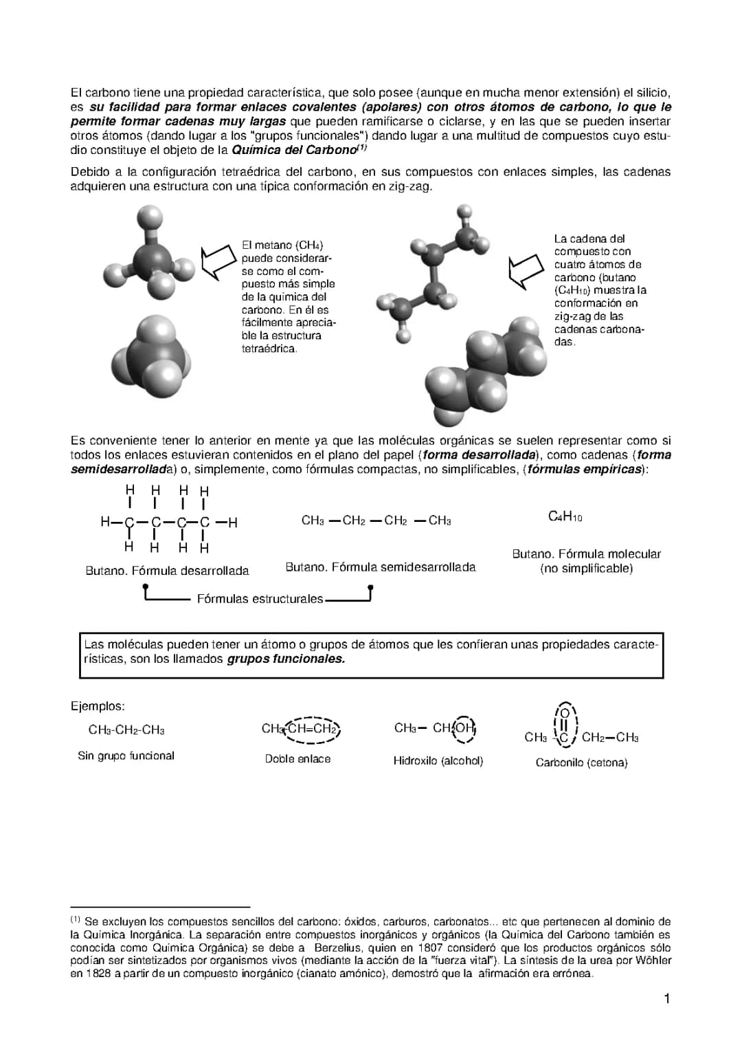 FORMULACIÓN ORGÁNICA