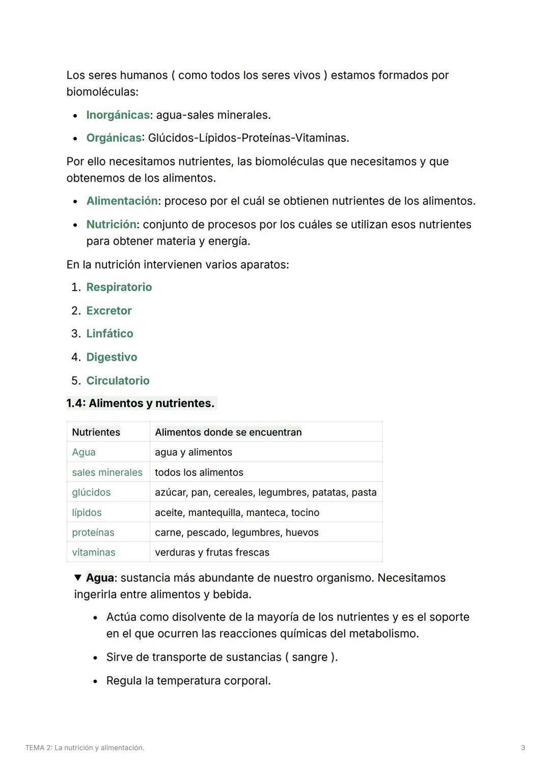 TEMA 2: La nutrición y
alimentación.
1: Cuando comes, ¿Te alimentas o te nutres?
Aunque están estrechamente relacionadas, hay una gran difer