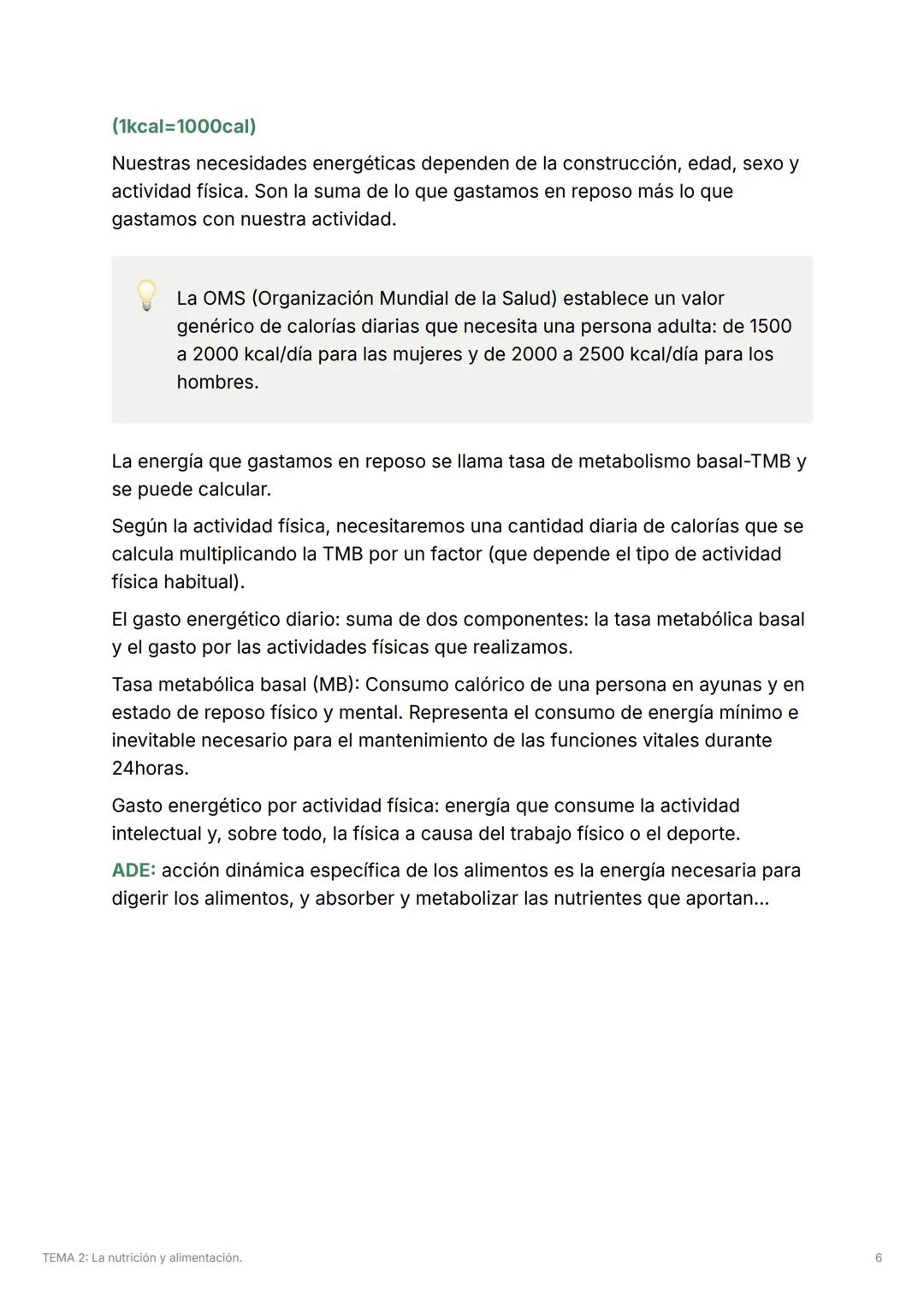 TEMA 2: La nutrición y
alimentación.
1: Cuando comes, ¿Te alimentas o te nutres?
Aunque están estrechamente relacionadas, hay una gran difer