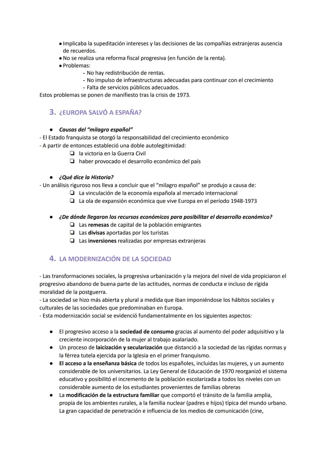 LA DICTADURA FRANQUISTA: EL DESARROLLISMO (1959-1975)
1. LIBERALIZACIÓN ECONÓMICA Y PLANES DE DESARROLLO
1.1 EL PLAN DE ESTABILIZACIÓN
Los p