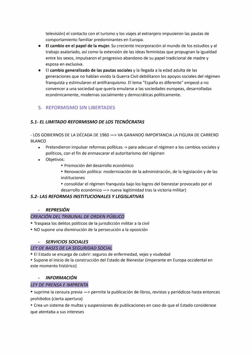 LA DICTADURA FRANQUISTA: EL DESARROLLISMO (1959-1975)
1. LIBERALIZACIÓN ECONÓMICA Y PLANES DE DESARROLLO
1.1 EL PLAN DE ESTABILIZACIÓN
Los p