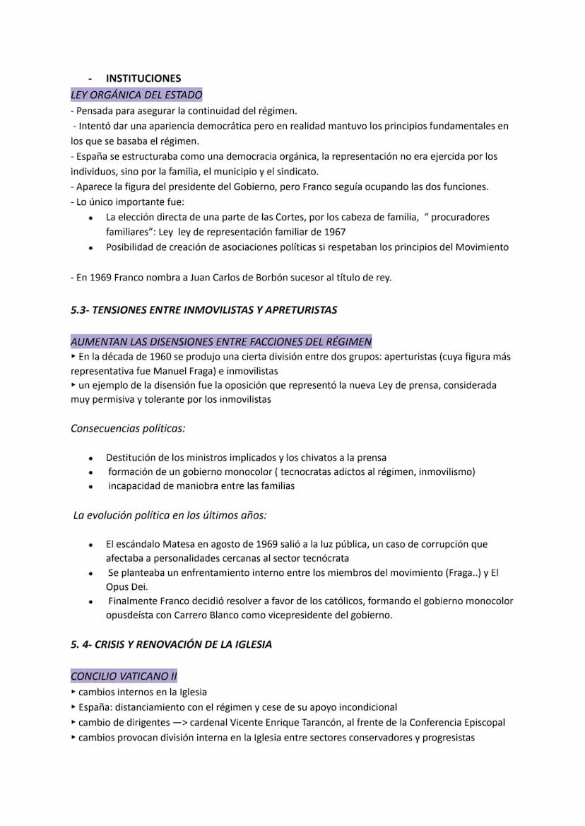 LA DICTADURA FRANQUISTA: EL DESARROLLISMO (1959-1975)
1. LIBERALIZACIÓN ECONÓMICA Y PLANES DE DESARROLLO
1.1 EL PLAN DE ESTABILIZACIÓN
Los p