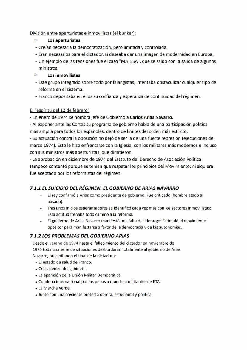 LA DICTADURA FRANQUISTA: EL DESARROLLISMO (1959-1975)
1. LIBERALIZACIÓN ECONÓMICA Y PLANES DE DESARROLLO
1.1 EL PLAN DE ESTABILIZACIÓN
Los p