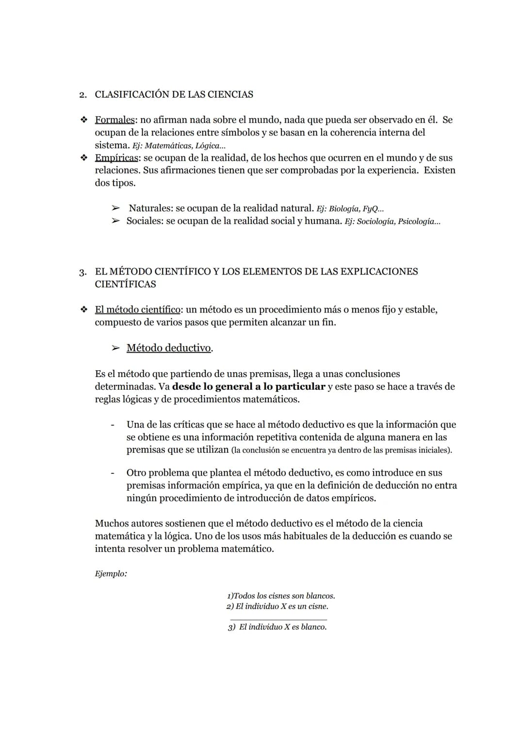 Tema 4
La FILOSOFÍA DE LA CIENCIA es la rama de la filosofía que se ocupa de estudiar todo lo relacionado
con el saber que va más allá de la