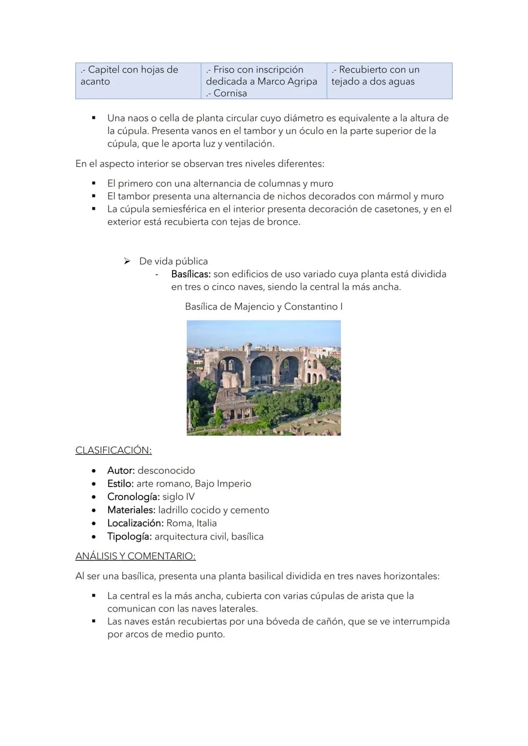 Arte romano
Contexto histórico
Roma fue fundada en el 753 a.C. en la península itálica. Se distinguirán tres periodos
distinguidos por su ev