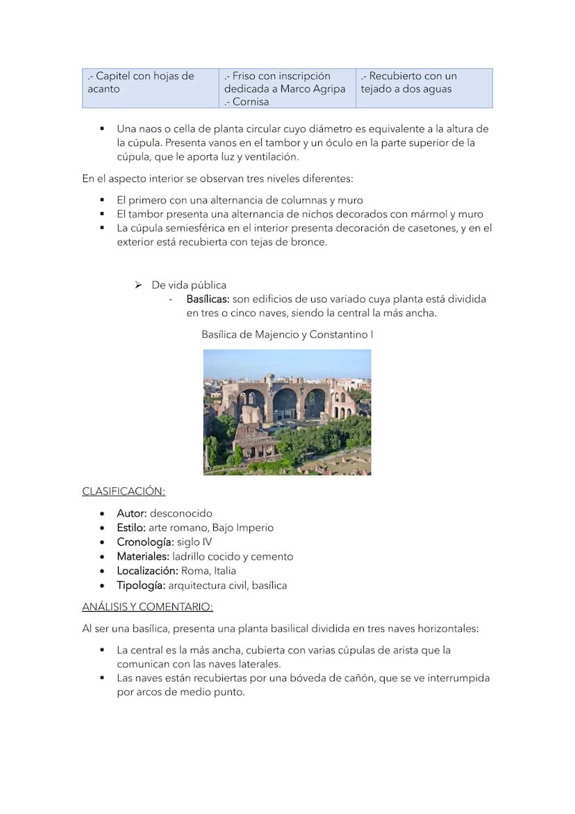 Arte romano
Contexto histórico
Roma fue fundada en el 753 a.C. en la península itálica. Se distinguirán tres periodos
distinguidos por su ev