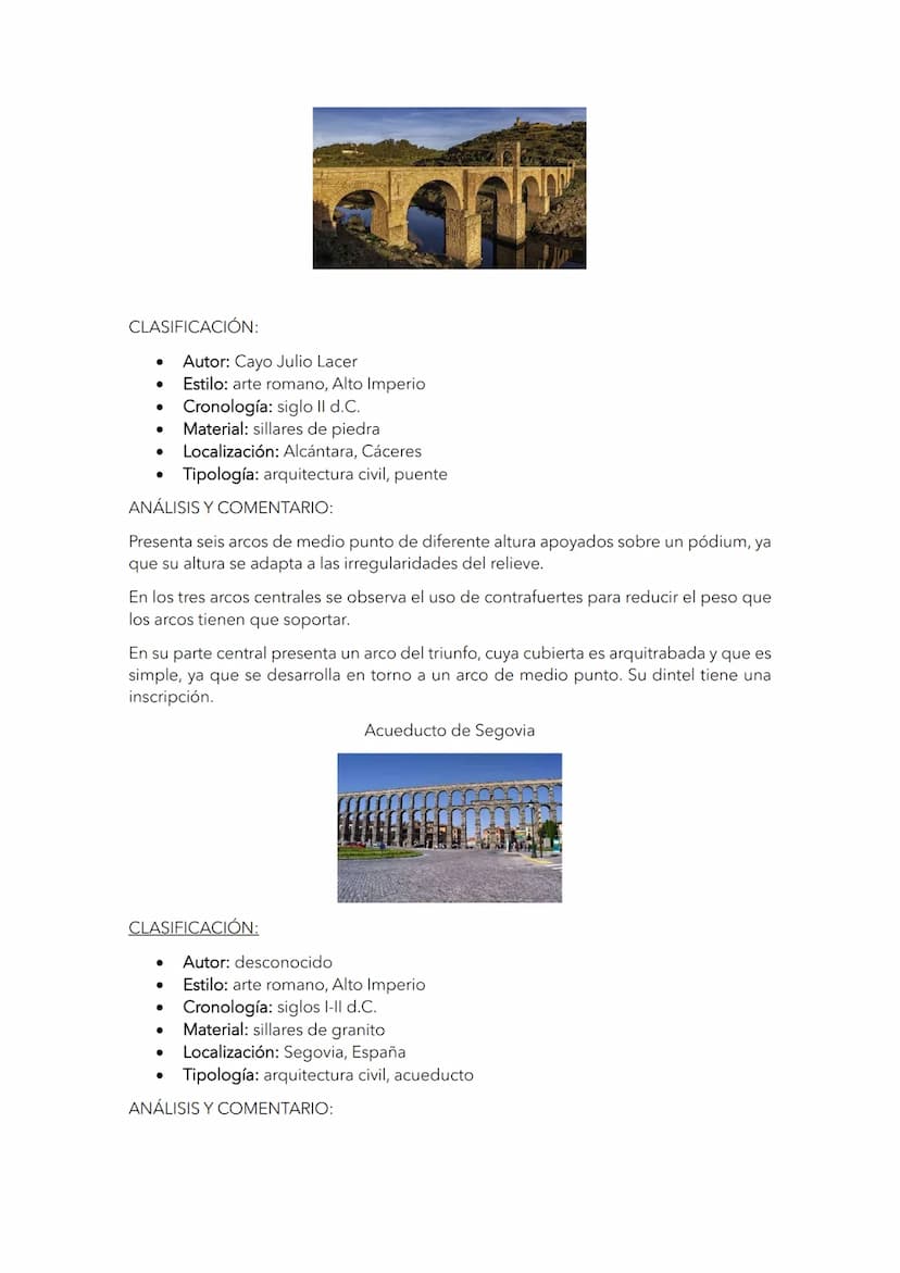 Arte romano
Contexto histórico
Roma fue fundada en el 753 a.C. en la península itálica. Se distinguirán tres periodos
distinguidos por su ev