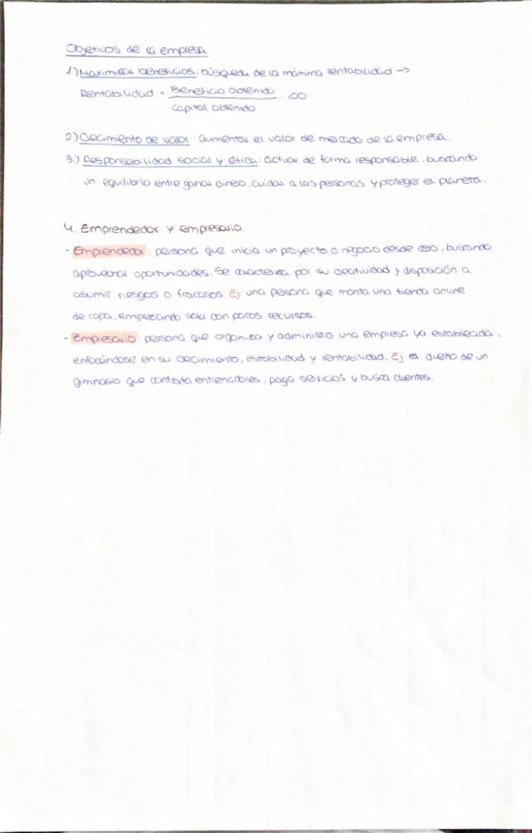 # TEMA 1: EL PAPEL DE LAS EMPRESAS EN LA ECONOMÍA

1. Actividad económica y empresa

La actividad económica surge pague los recursos son esc