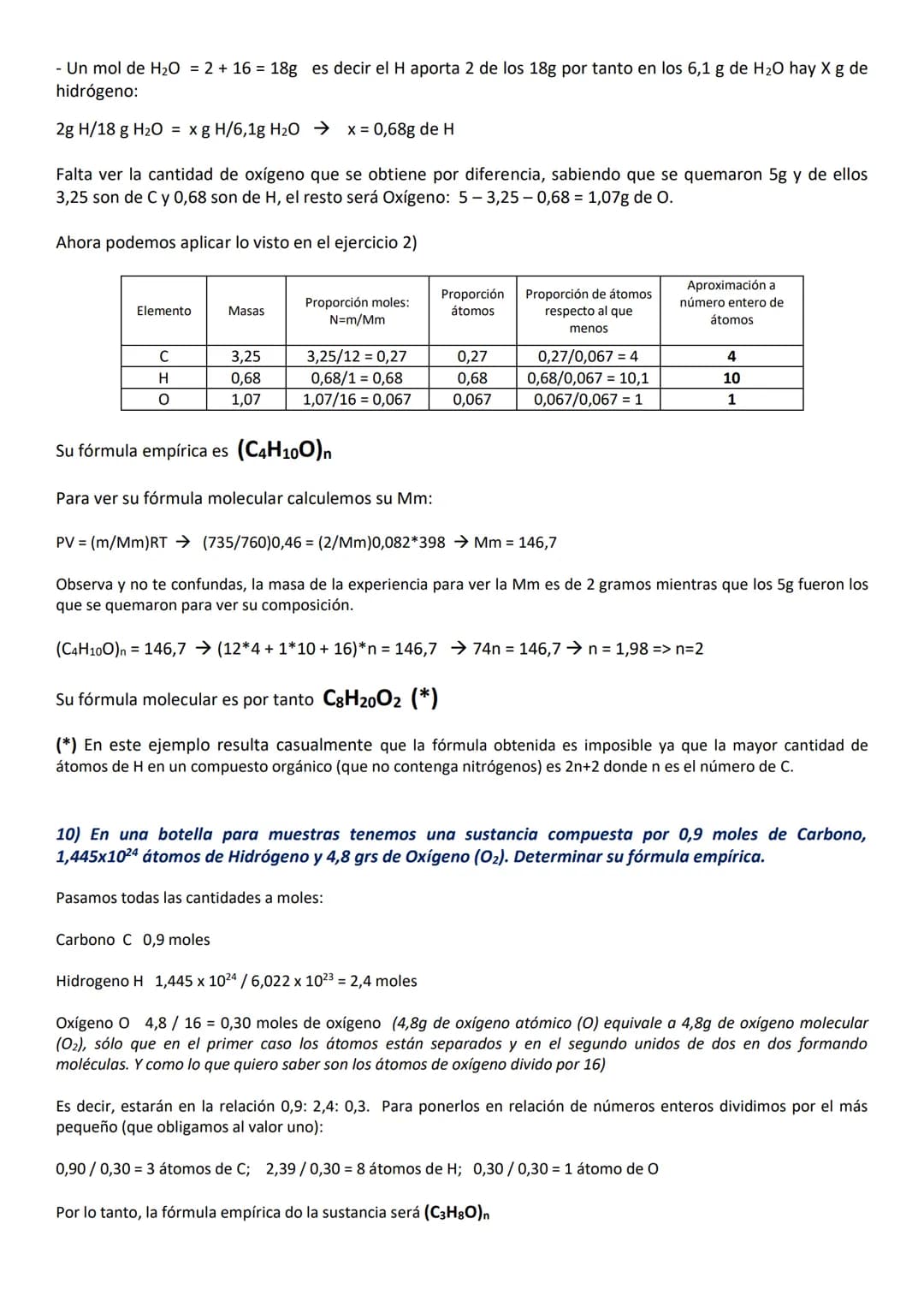 REPASO
CÁLCULO BÁSICO EN QUÍMICA
EJERCICIOS DE 1º DE BACHILLERATO RESUELTOS Y COMENTADOS
MATERIA, GASES Y DISOLUCIONES (ejercicios 1 al 16) 