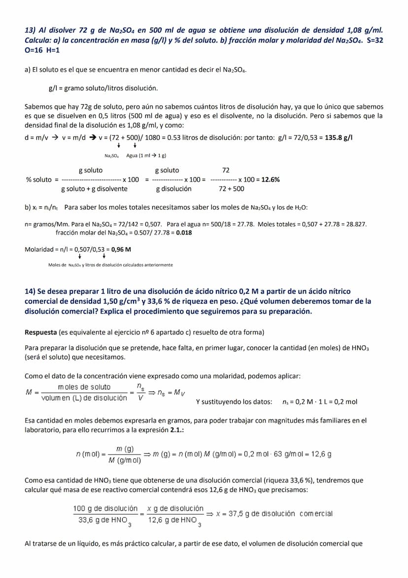 REPASO
CÁLCULO BÁSICO EN QUÍMICA
EJERCICIOS DE 1º DE BACHILLERATO RESUELTOS Y COMENTADOS
MATERIA, GASES Y DISOLUCIONES (ejercicios 1 al 16) 