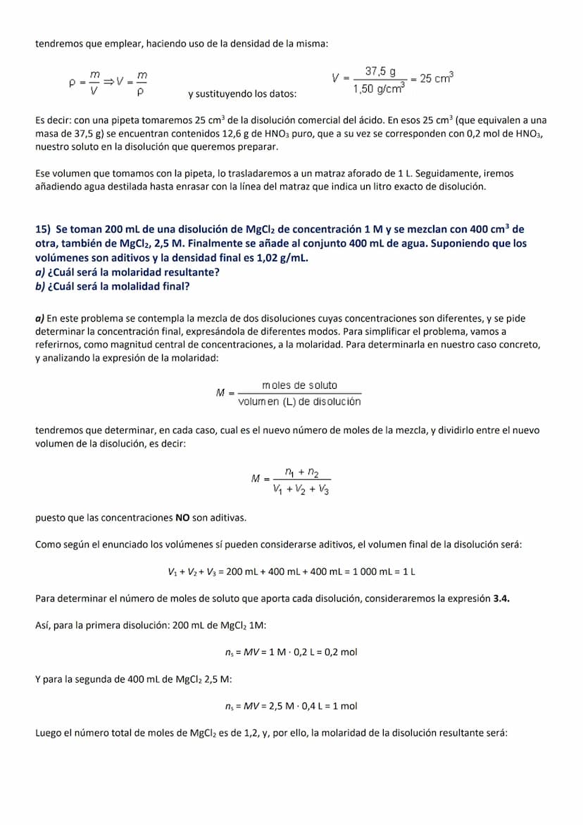 REPASO
CÁLCULO BÁSICO EN QUÍMICA
EJERCICIOS DE 1º DE BACHILLERATO RESUELTOS Y COMENTADOS
MATERIA, GASES Y DISOLUCIONES (ejercicios 1 al 16) 