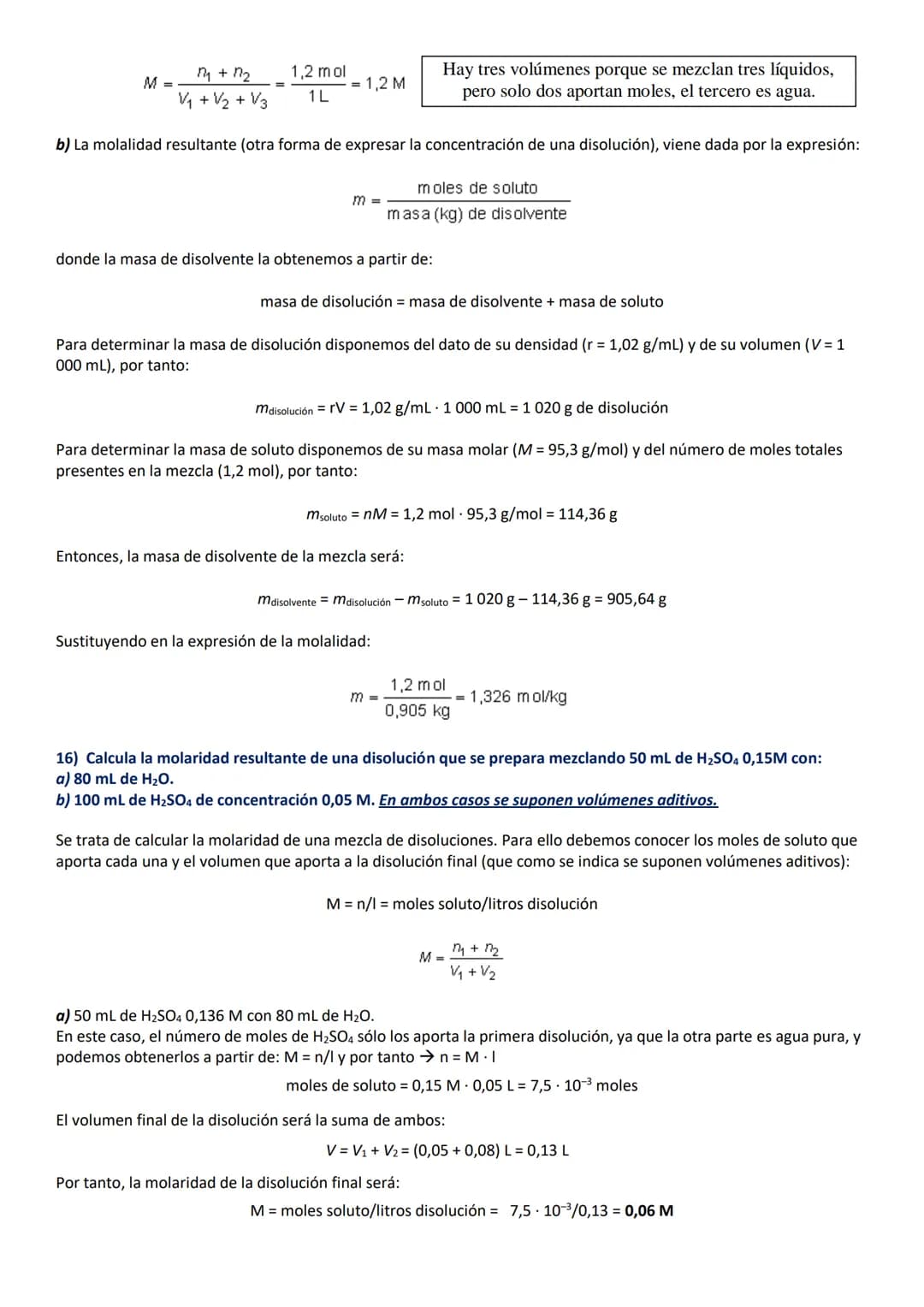 REPASO
CÁLCULO BÁSICO EN QUÍMICA
EJERCICIOS DE 1º DE BACHILLERATO RESUELTOS Y COMENTADOS
MATERIA, GASES Y DISOLUCIONES (ejercicios 1 al 16) 