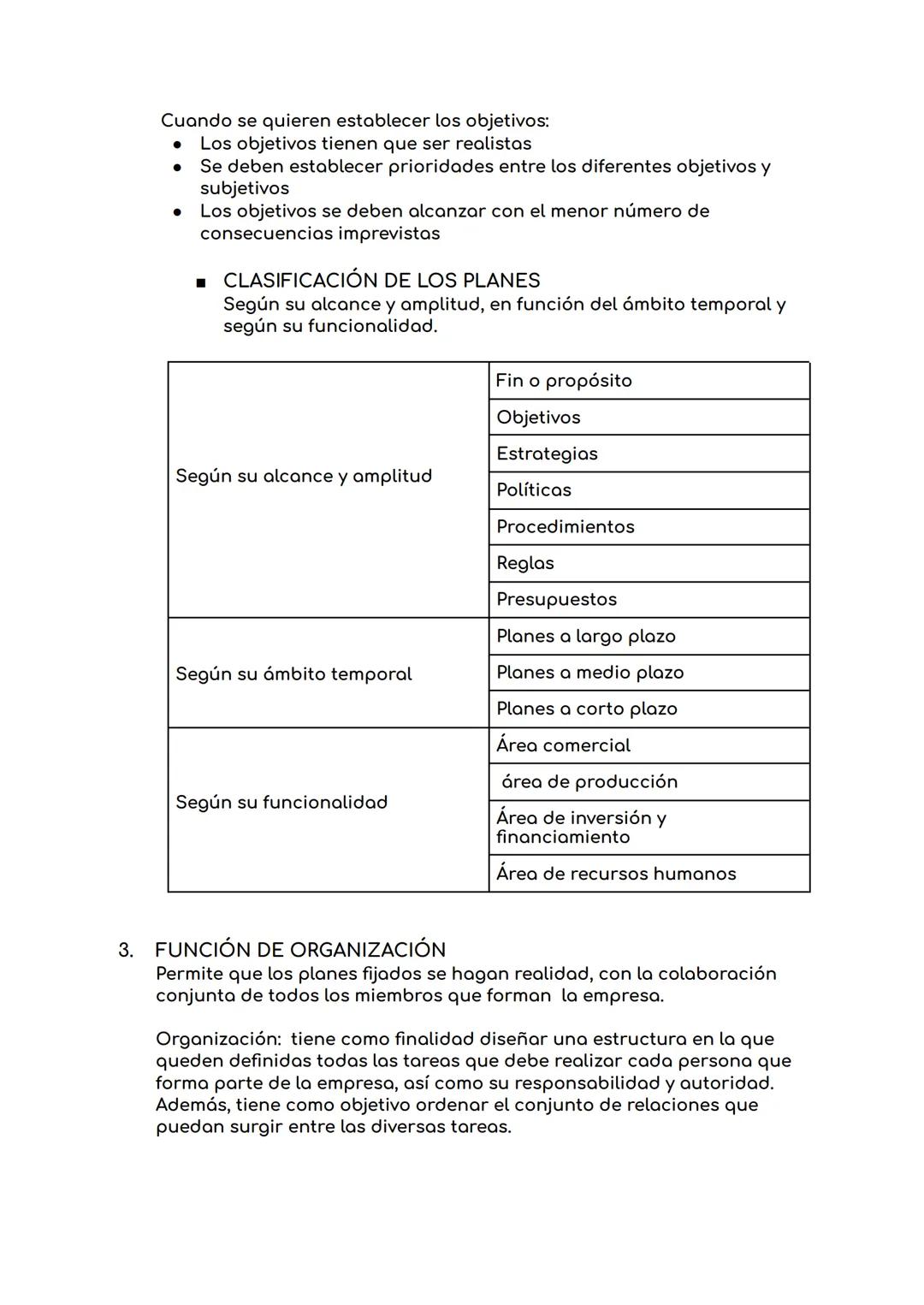 1.
TEMA 4: DIRECCIÓN Y ORGANIZACIÓN DE LA EMPRESA
PROCESO DE ADMINISTRACIÓN: CONCEPTO Y FASES
Proceso administrativo: conjunto de funciones 