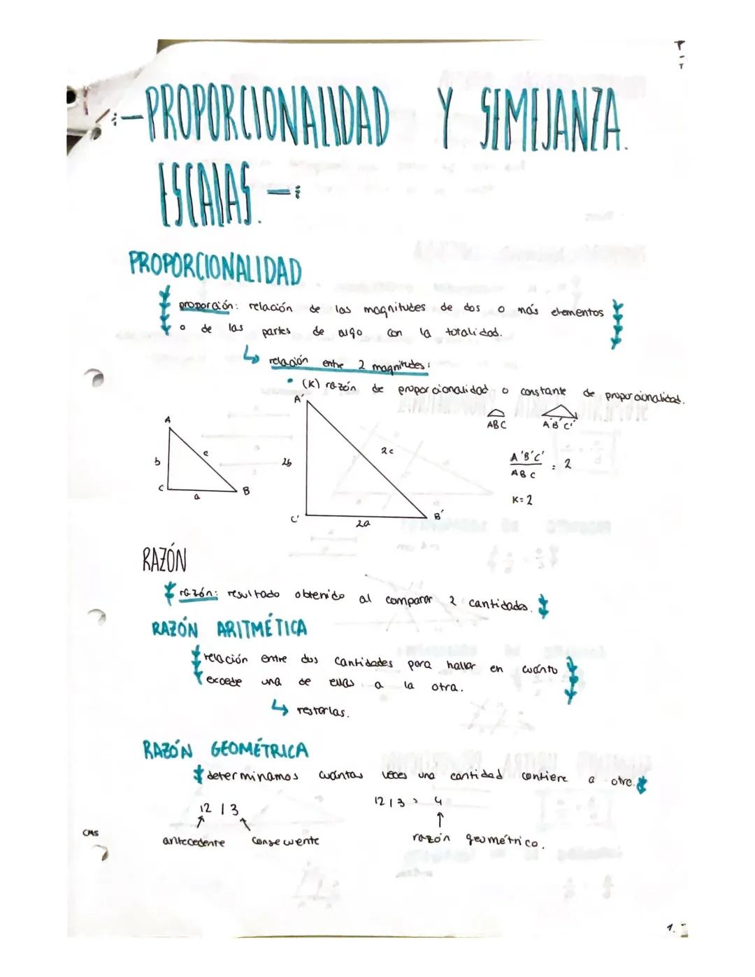 CMS
-PROPORCIONALIDAD Y SIMIJANZA.
ESCAJAS-
PROPORCIONALIDAD
b
proporción: relación
O de las
partes
RAZÓN
B
12 13
T
f
relación
antecedente
2