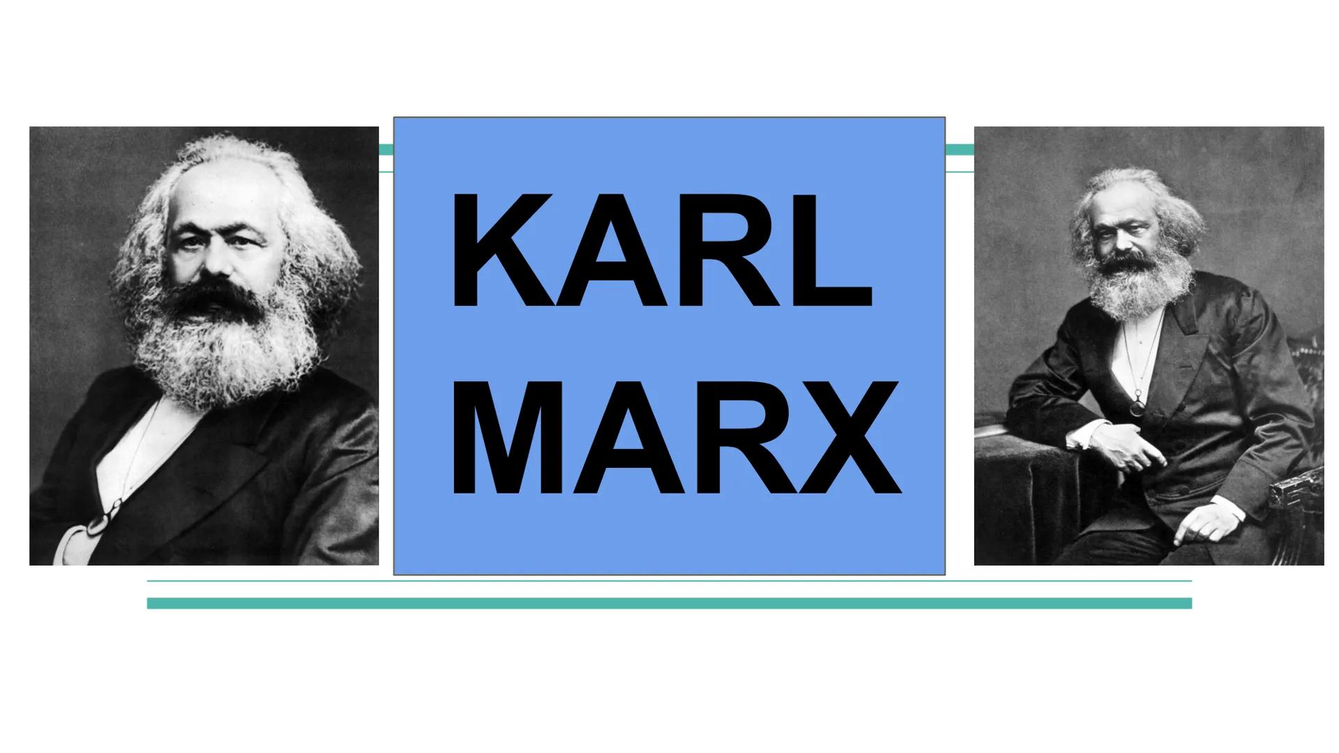 KARL
MARX # BIBLIOGRAFÍA

Karl Heinrich Marx nació el 5 de mayo de 1818 en Prusia y
murió el 14 de marzo de 1883, fue un filósofo, economist