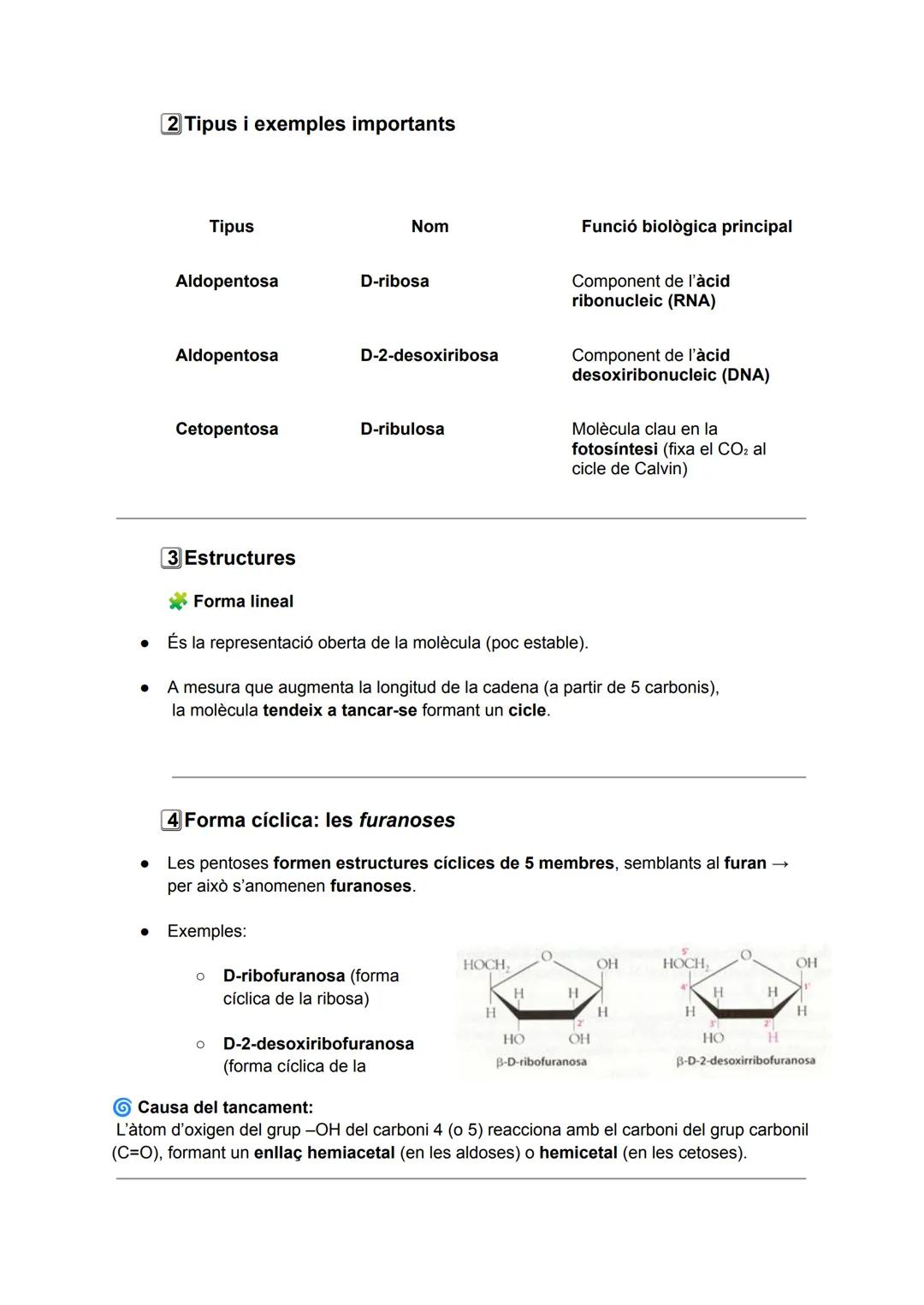 # ELS GLÚCIDS (CARBOHIDRATS)

*   1. Definició i composició

*   Biomolècules orgàniques fórmula general (CH₂O)

*   Contenen grup carbonil 