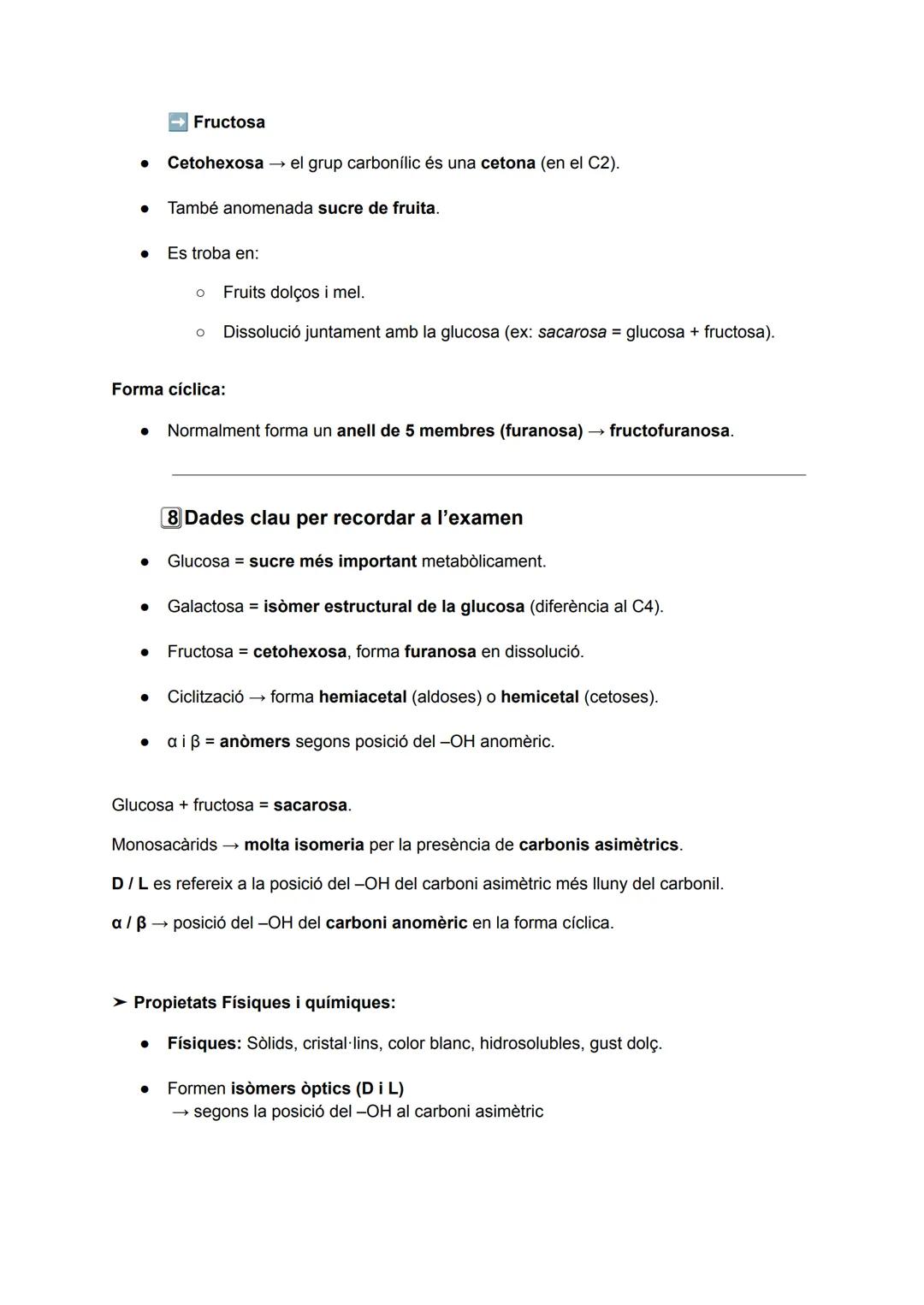# ELS GLÚCIDS (CARBOHIDRATS)

*   1. Definició i composició

*   Biomolècules orgàniques fórmula general (CH₂O)

*   Contenen grup carbonil 