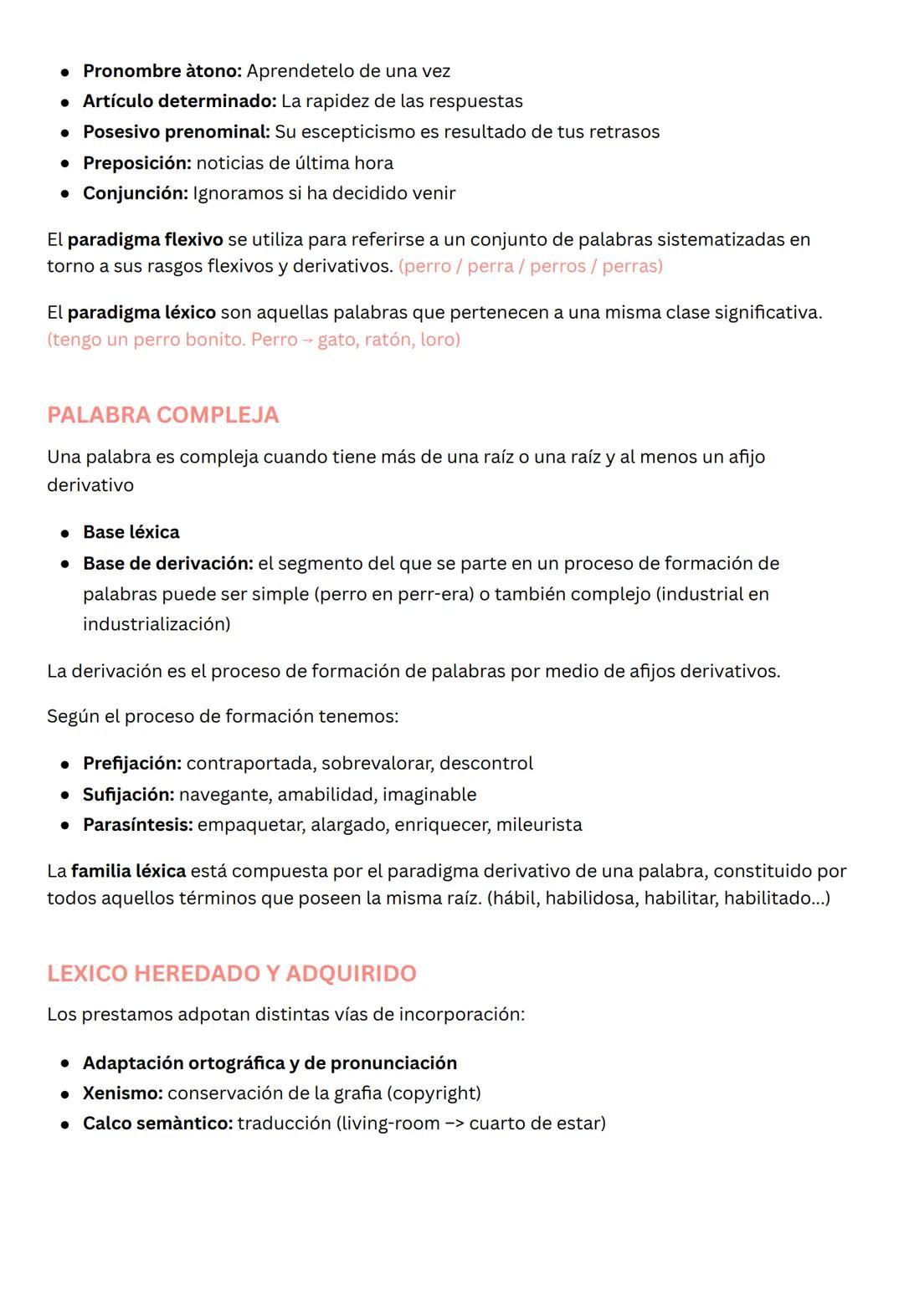 SINTAXIS
GRAMÁTICA Y LÉXICO
GRAMATICA
Estudia la estructura de palabras, el modo en el que sus componentes se relacionan, las
combinaciones 