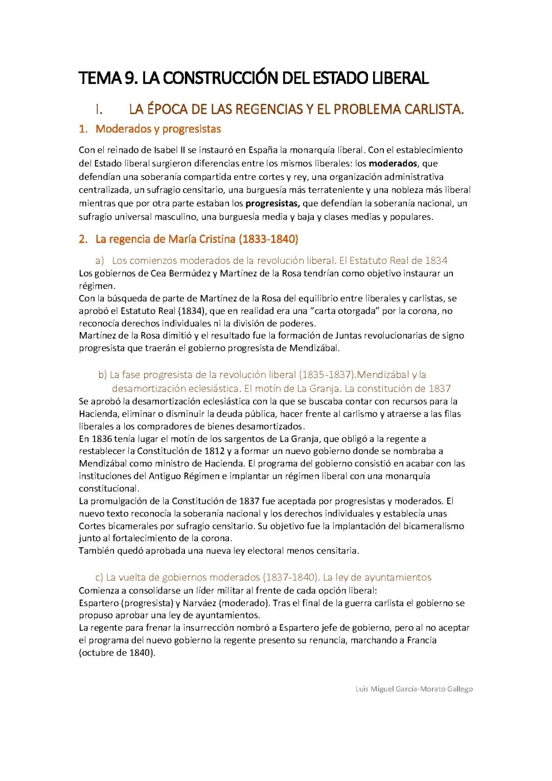 LA CONSTRUCCIÓN DEL ESTADO LIBERAL