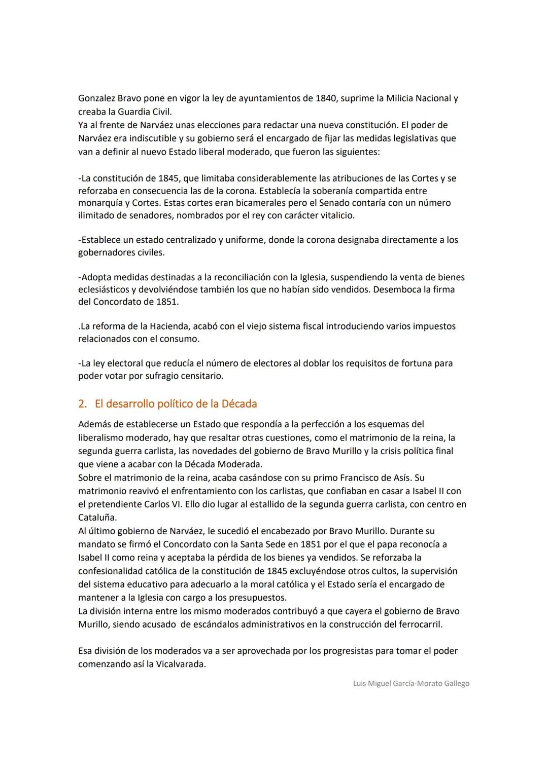 TEMA 9. LA CONSTRUCCIÓN DEL ESTADO LIBERAL
I. LA ÉPOCA DE LAS REGENCIAS Y EL PROBLEMA CARLISTA.
1. Moderados y progresistas
Con el reinado d