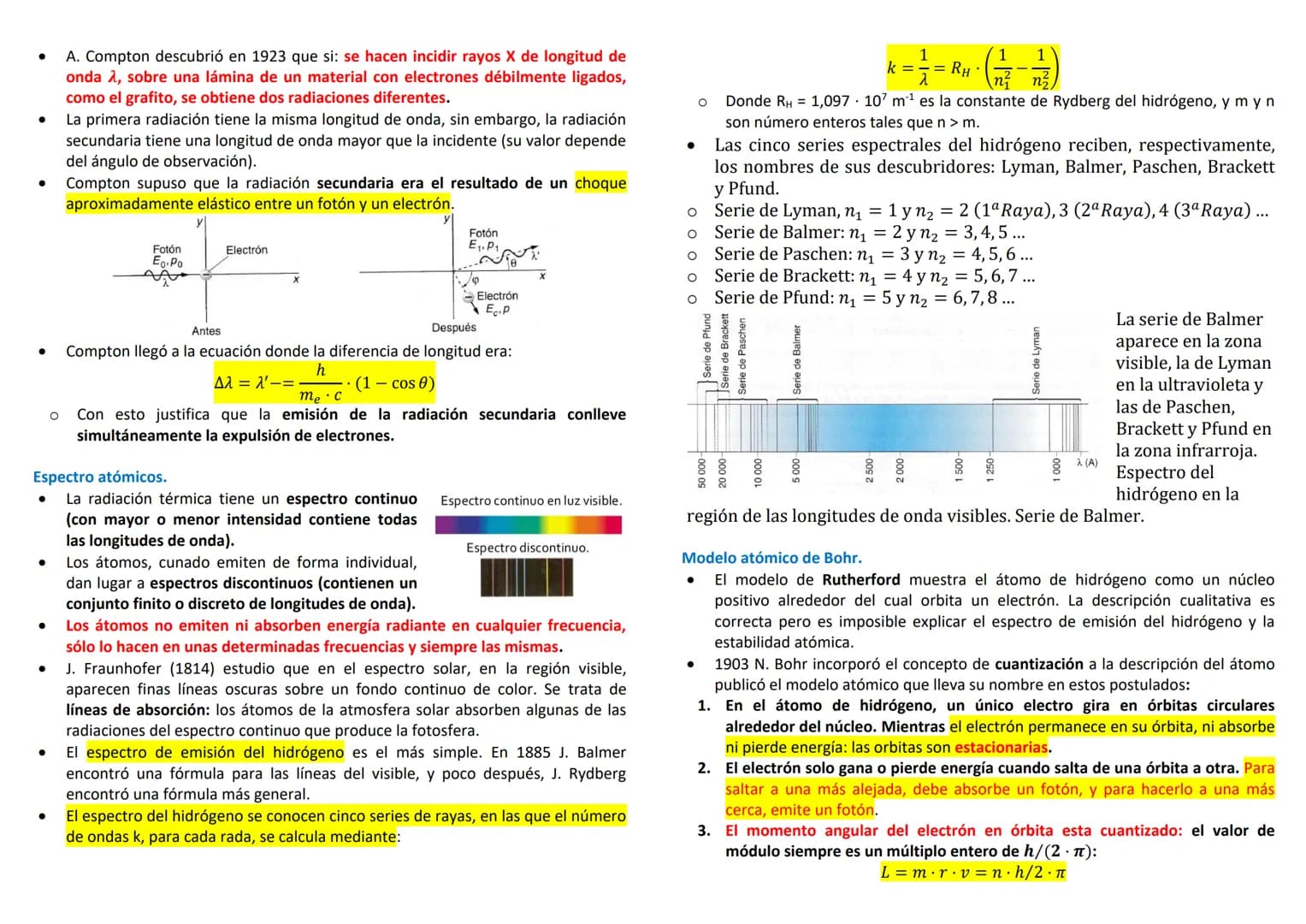 Radiación térmica.
● Radiación térmica: energía que emiten todos los cuerpos en forma de onda
electromagnética como consecuencia de su estad