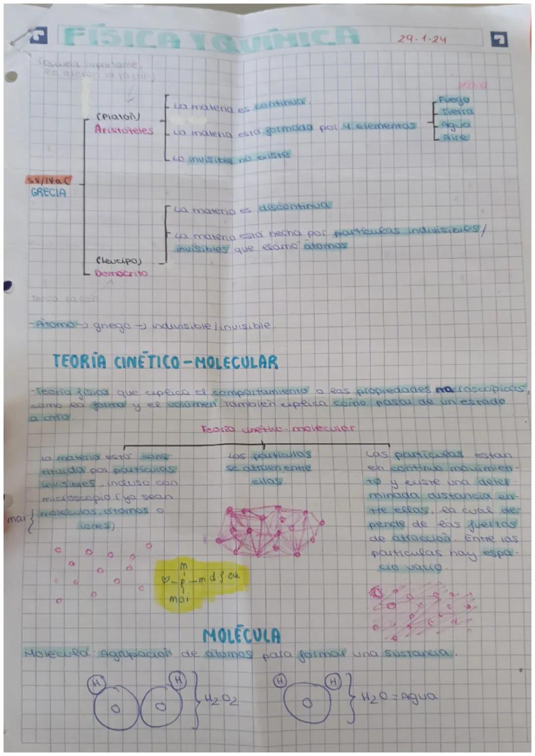 # FISICA YOUTHICA

(escuela usporname

SV/NOC
GRECIA

29-1-24

F

La materia es cobtibab

(Platon)

Fleja

Aristoteles la matena esta formad