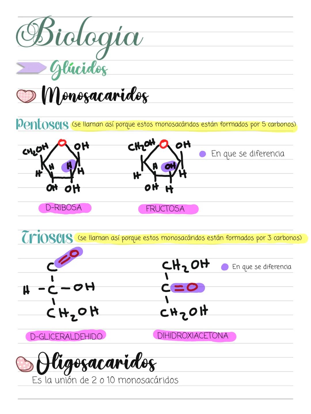 In a world you know
nothing, there will be surprises if
you go on Biologia
>Glúcidos
Son biomoléculas formadas básicamente por CARBONO, HIDR