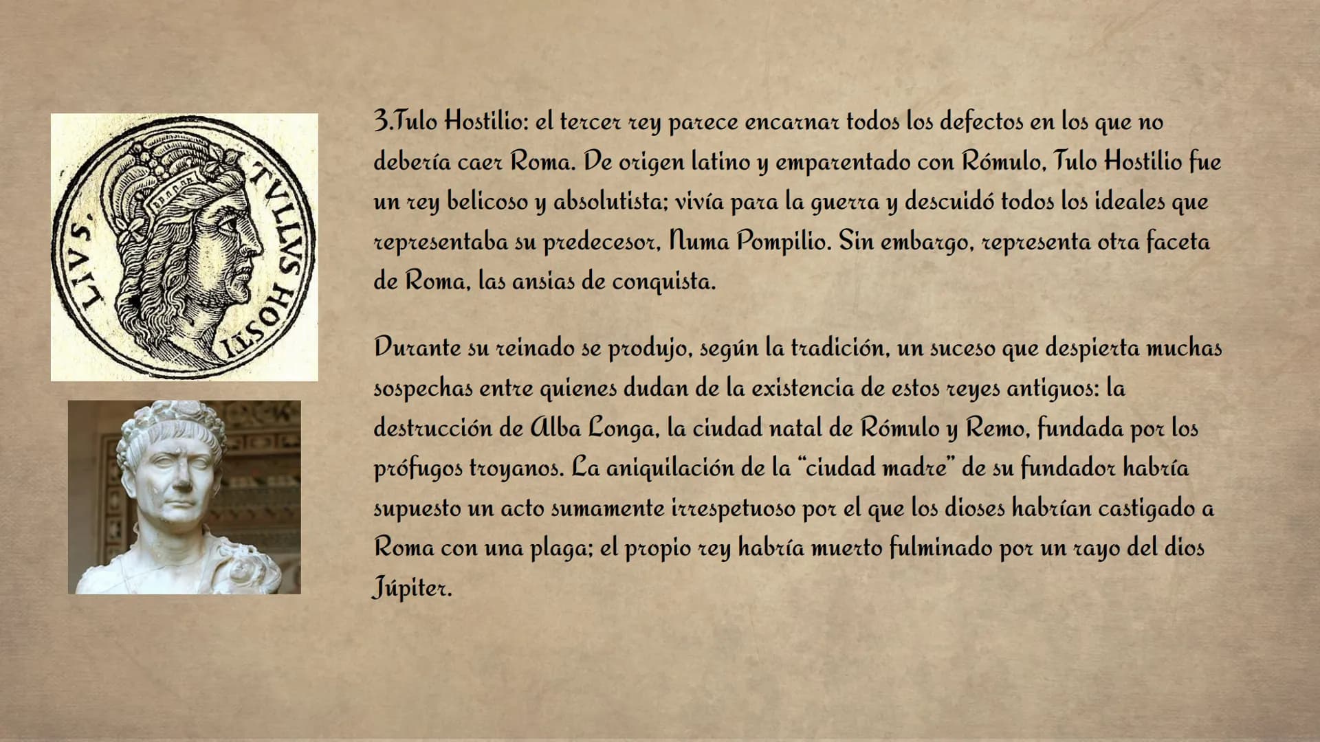 (0)
La historia
de Roma
O ...
ا سس
01 Monarquía
02 República
2
*4*
D
0 0
03 Imperio tail
Monarquia
1
tru
| 1 El origen de la monarquía roman