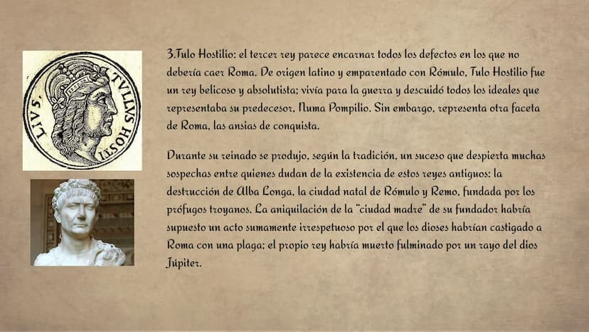 (0)
La historia
de Roma
O ...
ا سس
01 Monarquía
02 República
2
*4*
D
0 0
03 Imperio tail
Monarquia
1
tru
| 1 El origen de la monarquía roman