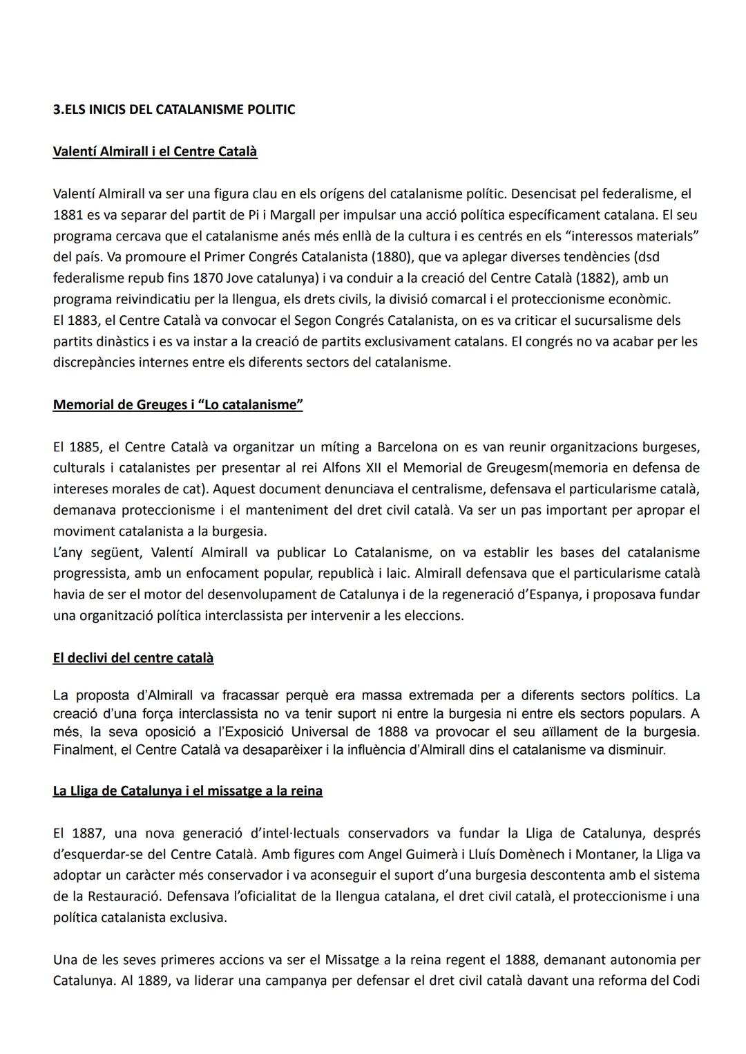 # 1.EL REDREÇAMENT CULTURAL: LA RENAIXENÇA
La persistència de la identitat catalana

Principi S. XIX, després del Decret de Nova Planta (anu