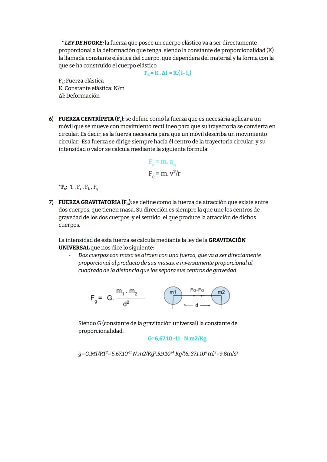 Tema 2: Dinámica
DINÁMICA: parte de la física que estudia las causas que producen el movimiento de los
cuerpos, que son las fuerzas.
FUERZA: