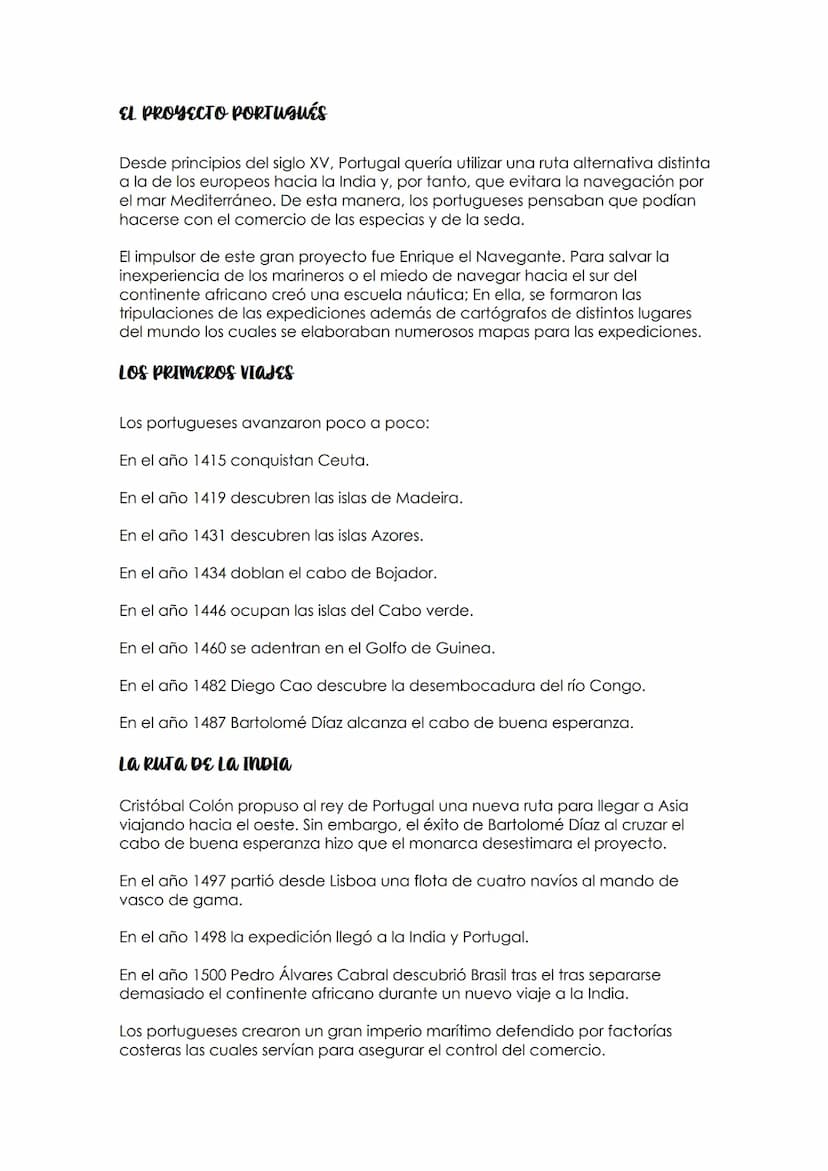 un TIEMPO DE EXPLORACIONES
A lo largo de los siglos XV y XVI los europeos emprendieron una gran expansión
territorial por los que les permit